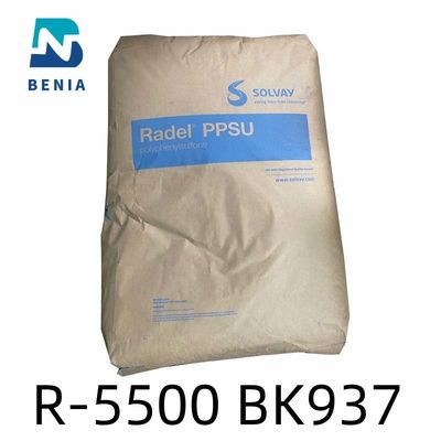 Solvay Radel R-5500 BK937 PPSU en plastique, tout le matériel opaque PPSU de couleur