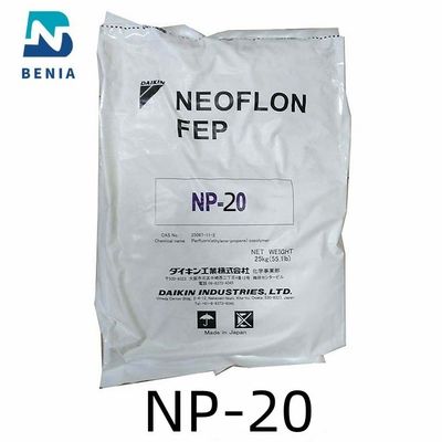 Polymères calorifuges durables Neoflon NP-20 de DAIKIN FEP Fluoro toute la couleur