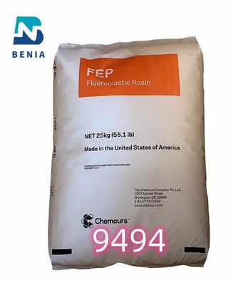 Poudre de granule de fluoropolymères diplômée par COA de Dupont FEP 9494 toute la couleur