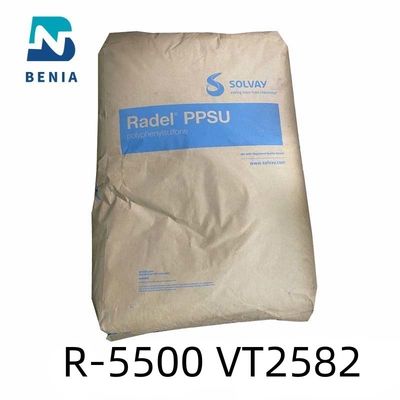 Opaque en plastique d'ingénierie de résine de Solvay PPSU Radel R-5500 VT2582 Polyphenylsulfone toute la couleur