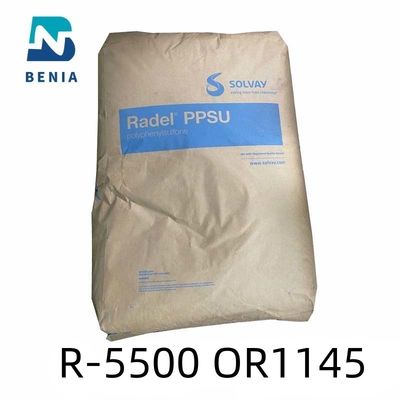 Opaque en plastique d'ingénierie de résine de Solvay PPSU Radel R-5500 OR1145 Polyphenylsulfone toute la couleur