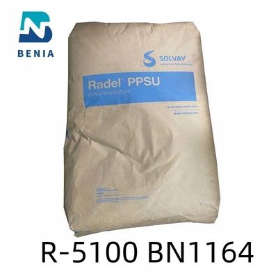 Opaque en plastique d'ingénierie de résine de Solvay PPSU Radel R-5100 BN1164 Polyphenylsulfone toute la couleur