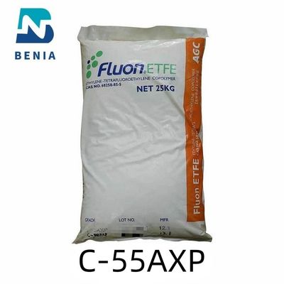 Poudre de granule de Vierge des polymères fluorés ETFE de CAG Fluon ETFE C-55AXP EN STOCK toute la couleur