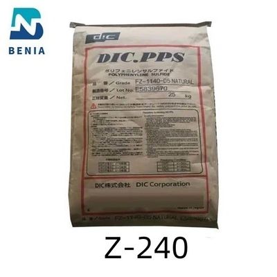 Possibilité de traitement renforcée de verre de la résine 40% des granules GF40 PolyphenyleneSulfide de DIC PPS Z-240 DIC.PPS excellente toute la couleur