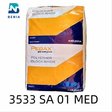 La Vierge de SA 01 MED Thermoplastic Elastomer Medical Applications d'Arkema Pebax 3533 granulent toute la couleur