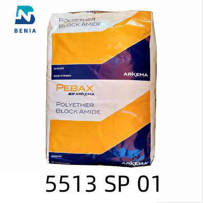 La chaleur thermoplastique d'élastomère de PS 01 d'Arkema Pebax 5513 et la Vierge résistante UV granulent toute la couleur