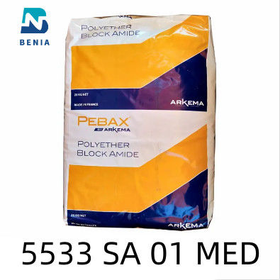 La Vierge de SA 01 MED Thermoplastic Elastomer Medical Application d'Arkema Pebax 5533 granulent toute la couleur