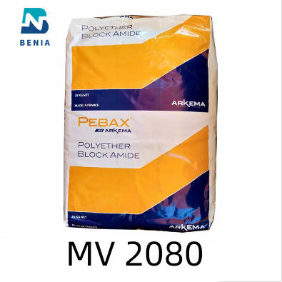 La Vierge antistatique de propriété d'élastomère thermoplastique d'Arkema Pebax le système mv 2080 granulent toute la couleur