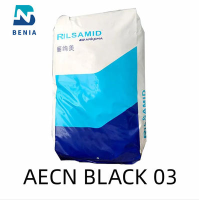 Poudre de mise en gaine de granule de Vierge de fil et de câble de granule de polyamide de TL du NOIR 03 d'Arkema Rilsamid AECN