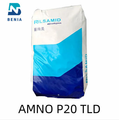 Le granule injecté flexible de Vierge de pièces de granule de polyamide d'Arkema Rilsamid AMNO P20 TLD saupoudrent toute la couleur