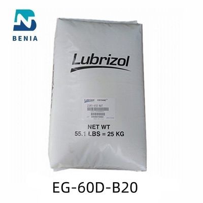 Lubrifiant TPU Tecoflex EG-60D-B20 TPU EG-60D-B20 Polyuréthanes thermoplastiques Résine en stock